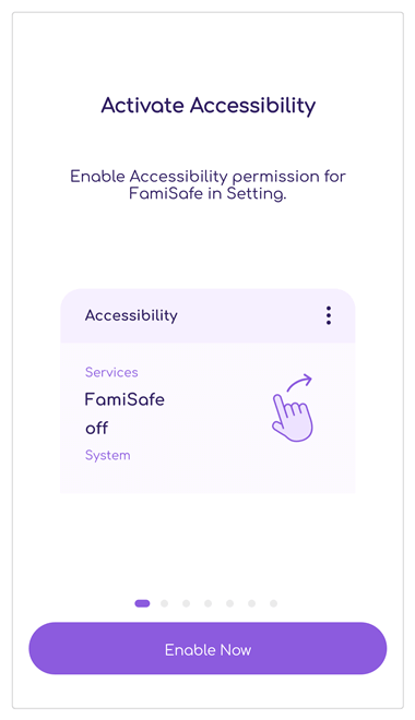 Activate Accessbility on Kid's Androd