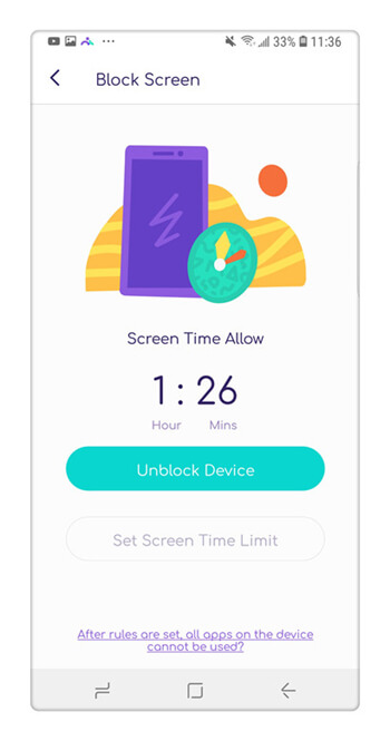How to limit the phone's screen time with the help of some apps