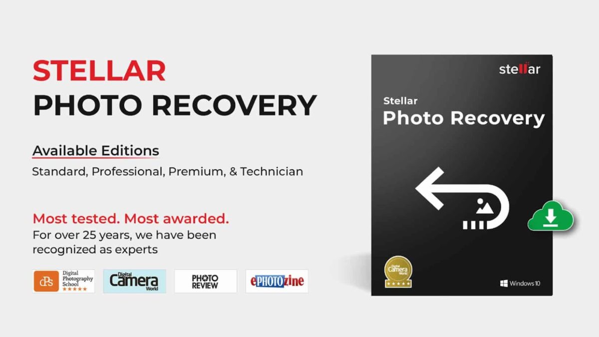 Data destroyed?  Whether it's photos or videos, Stellar Photo Recovery is a great choice!  here's why
