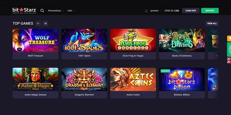 BitStarz - Best Canadian Online Casino for Game Variety