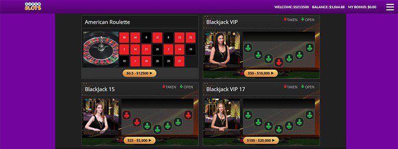 Super Slots - Most Generous Bonuses of Any Live Casino